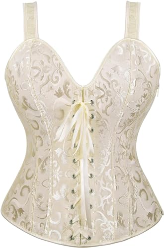 Amazon.com: ADELCE Women's Sexy Renaissance Corset Top Boned